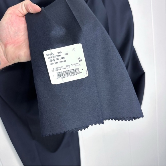 NWT Daniel Cremieux X Loro Piana Navy Wool SUIT - Picture 12 of 12